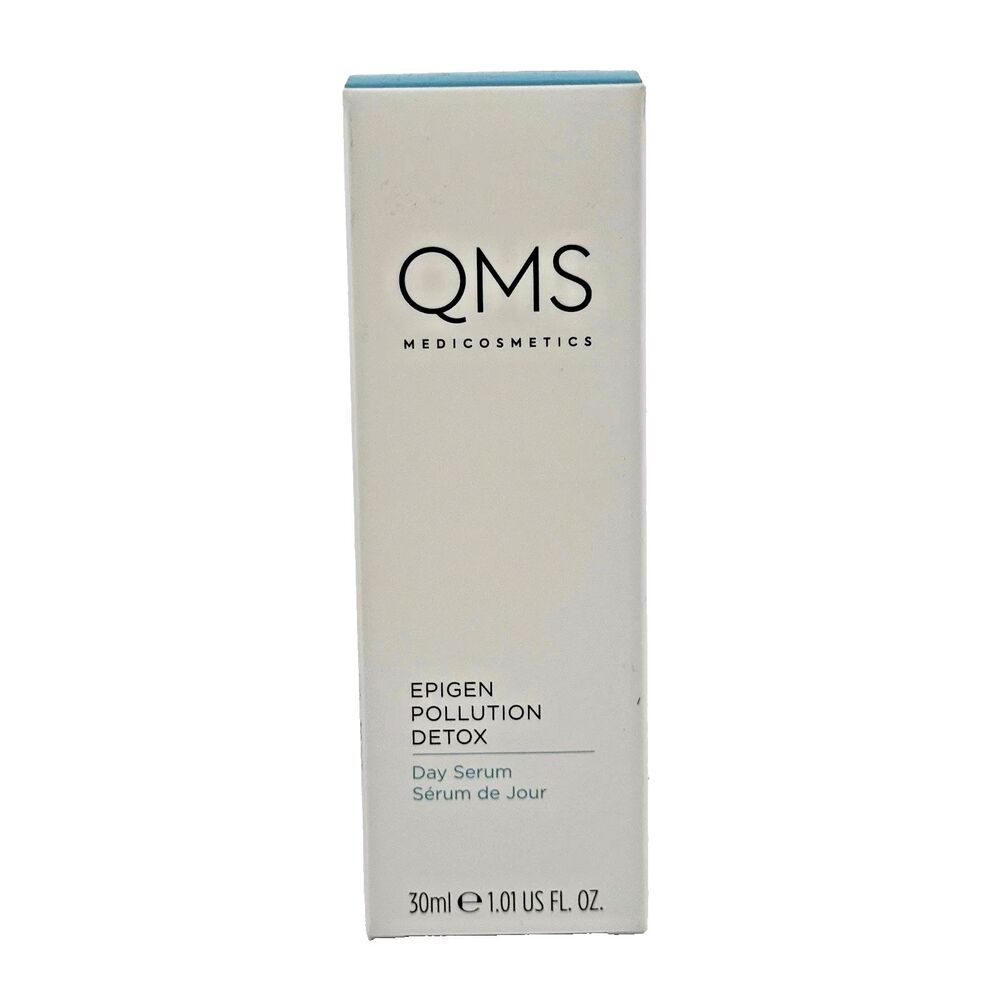 QMS MEDICOSMETICS Epigen Pollution Detox Day Serum (1.01 fl oz /30ML) New Sealed